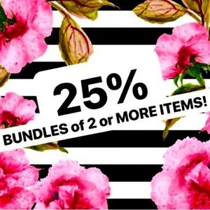 Bundles 25% off 2+ items!
